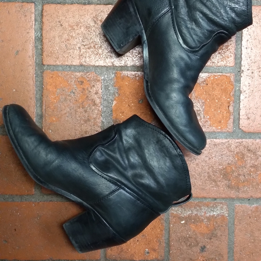 Frye Cowboy Booties